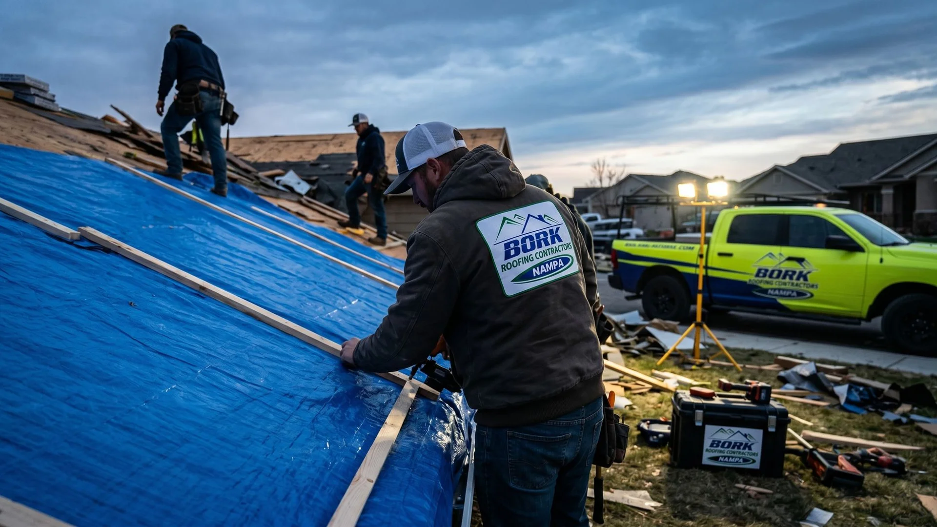 24/7 Emergency Roofing by Bork Nampa Roofing in Canyon County, Idaho